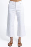 Humidity - Margot Drill Pants White [sz:10]