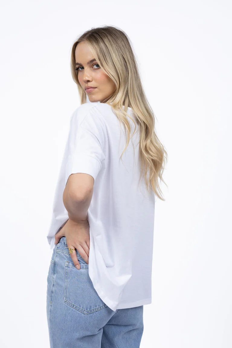 Humidity - Dippy Tee White [sz:s/m]