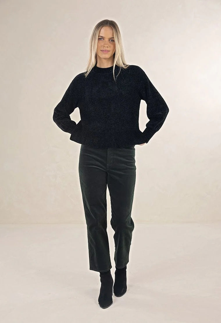 Humidity - Chenille Jumper Black [sz:s]