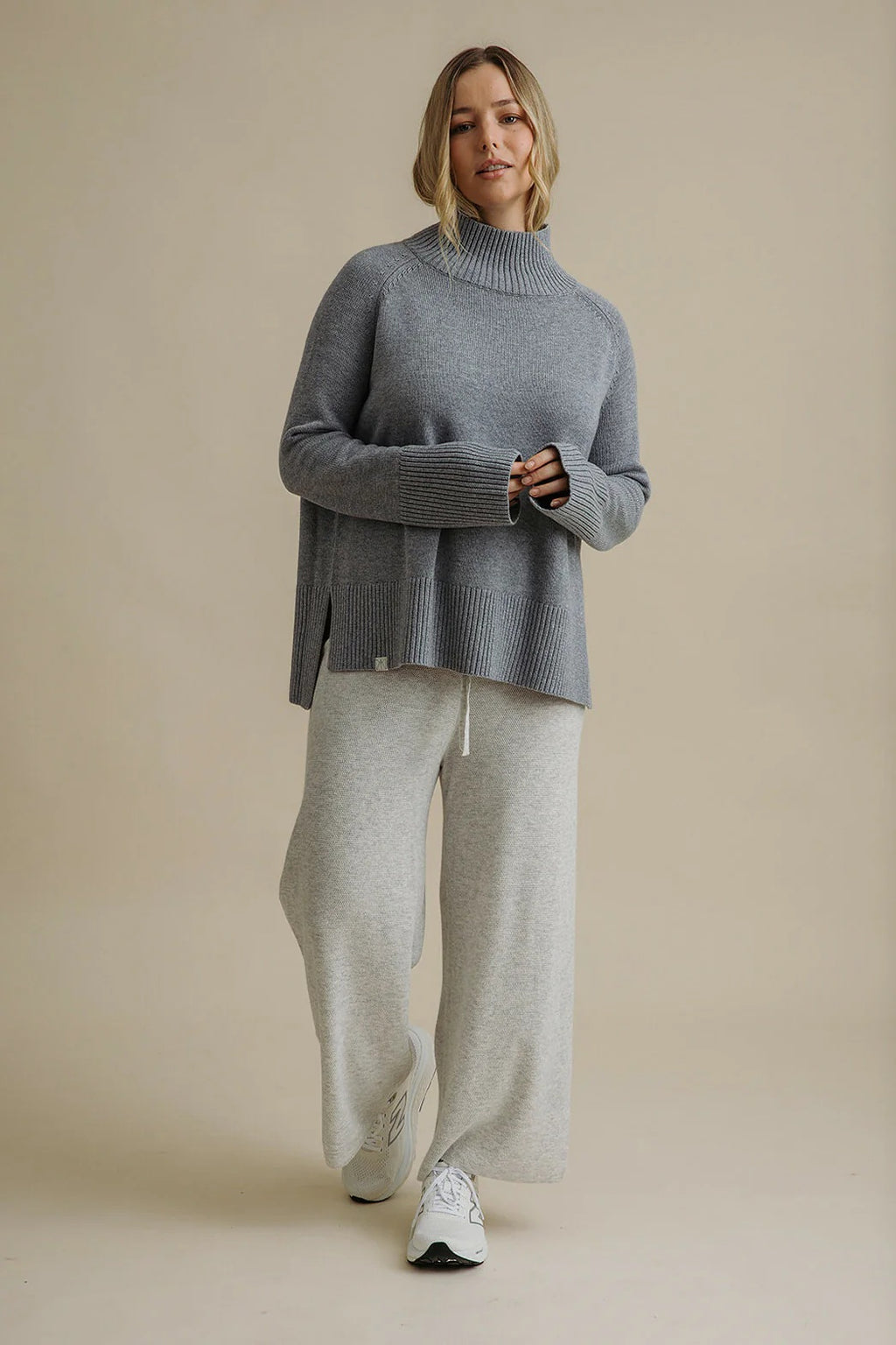 Talamaya - Harmony Merino Cotton Pullover Cloud [sz:s]