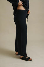 Talamaya - Winter Retreat Merino Cotton Pant Deep Ocean [sz:small]