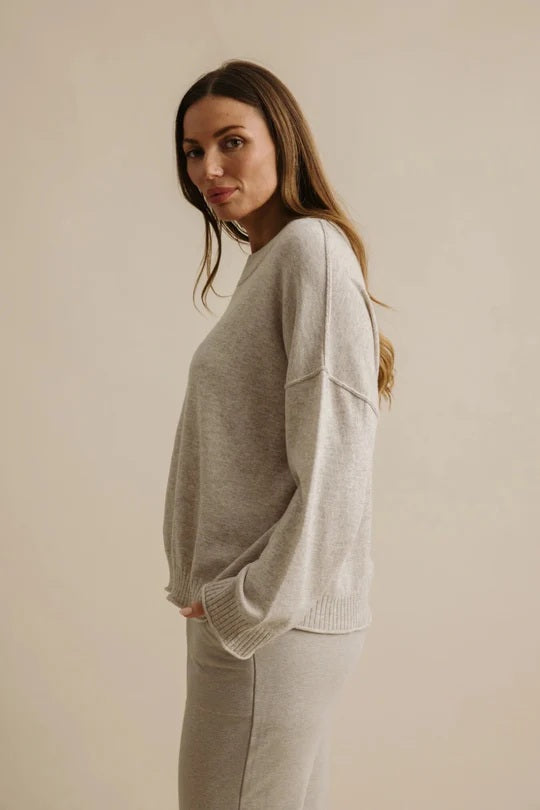 Talamaya - Elevate Merino Cashmere Crew Pullover Buckwheat [sz:xs]