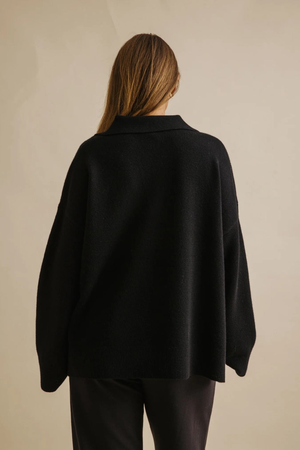 Talamaya - Hope Merino Pullover Jet [sz:s]
