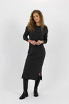 Humidity - Elena Dress Charcoal [sz:m]