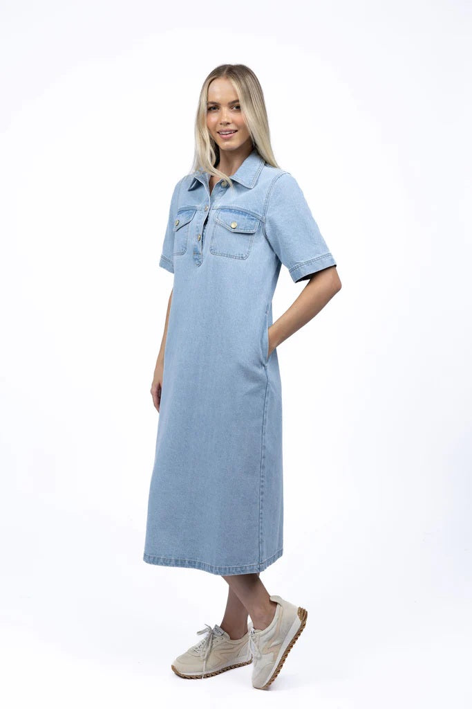 Humidity - Amici Dress Cloud Blue [sz:10]