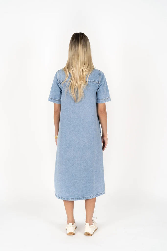 Humidity - Amici Dress Cloud Blue [sz:10]