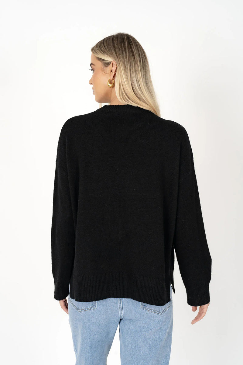 Humidity - Asha Jumper [sz:s/m Clr:black]