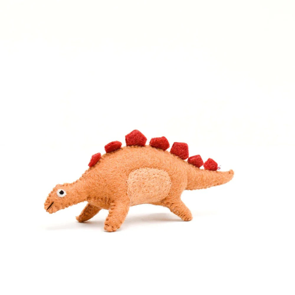 Tara Treasures - Felt Stegosaurus Dinosaur 