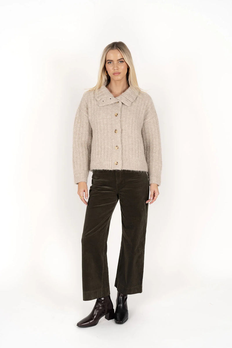 Humidity - Fuse Cardi Oatmeal [sz:s/m]