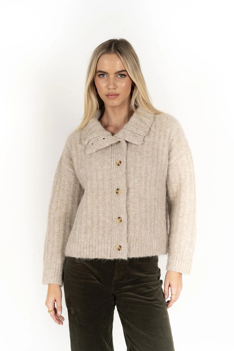 Humidity - Fuse Cardi Oatmeal [sz:s/m]