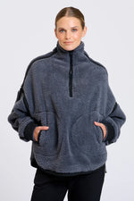 Est - Popover Fleece [sz:s/m Clr:bluestone]