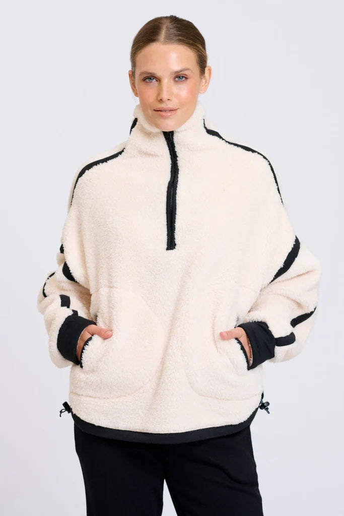 Est - Popover Fleece Winter White [sz:xs]