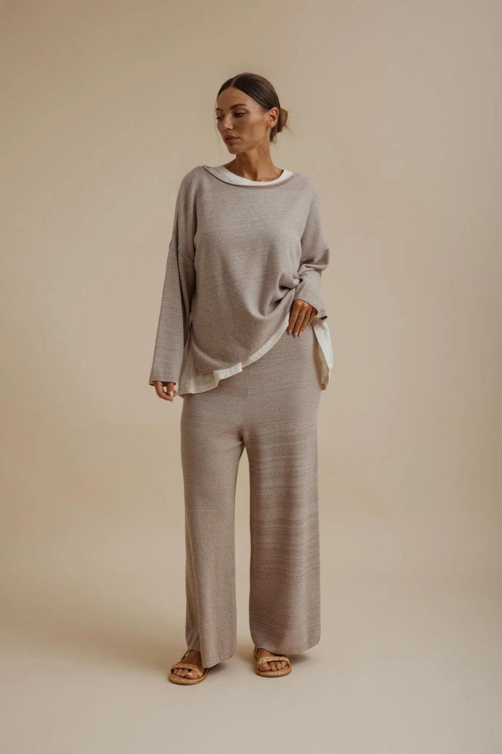 Talamaya - Retreat Cotton Twist Pullover Sunset [sz:xs]