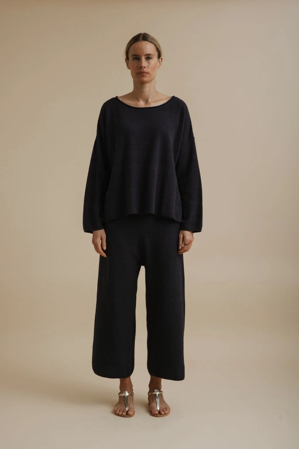 Talamaya - Retreat Cotton Twist Pant Deep Ocean [sz:s]