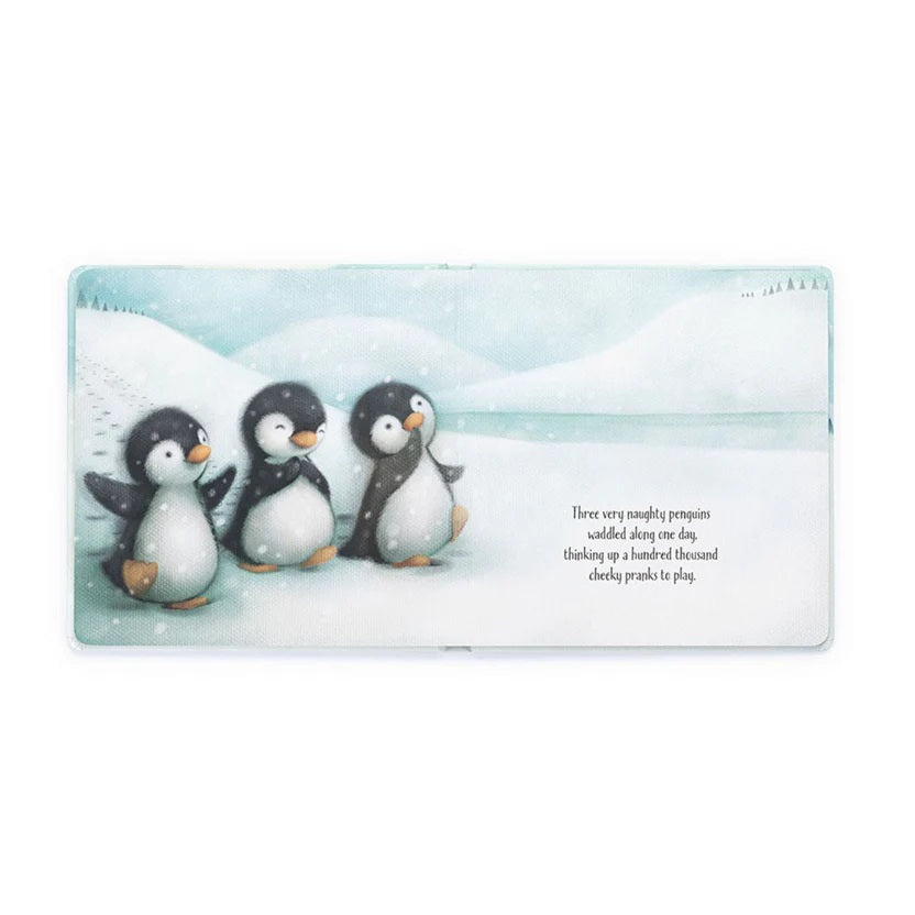 Jelly Cat - The Naughty Penguins Book