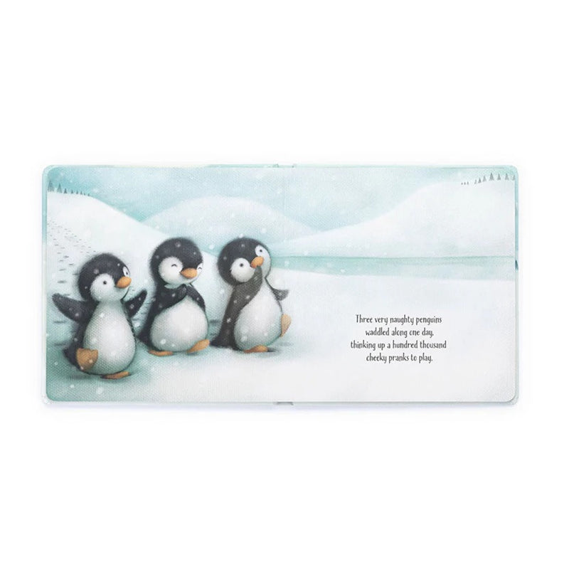 Jelly Cat - The Naughty Penguins Book