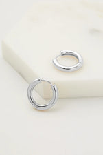 Zafino - Kendall Hoop [sz:medium Clr:silver]