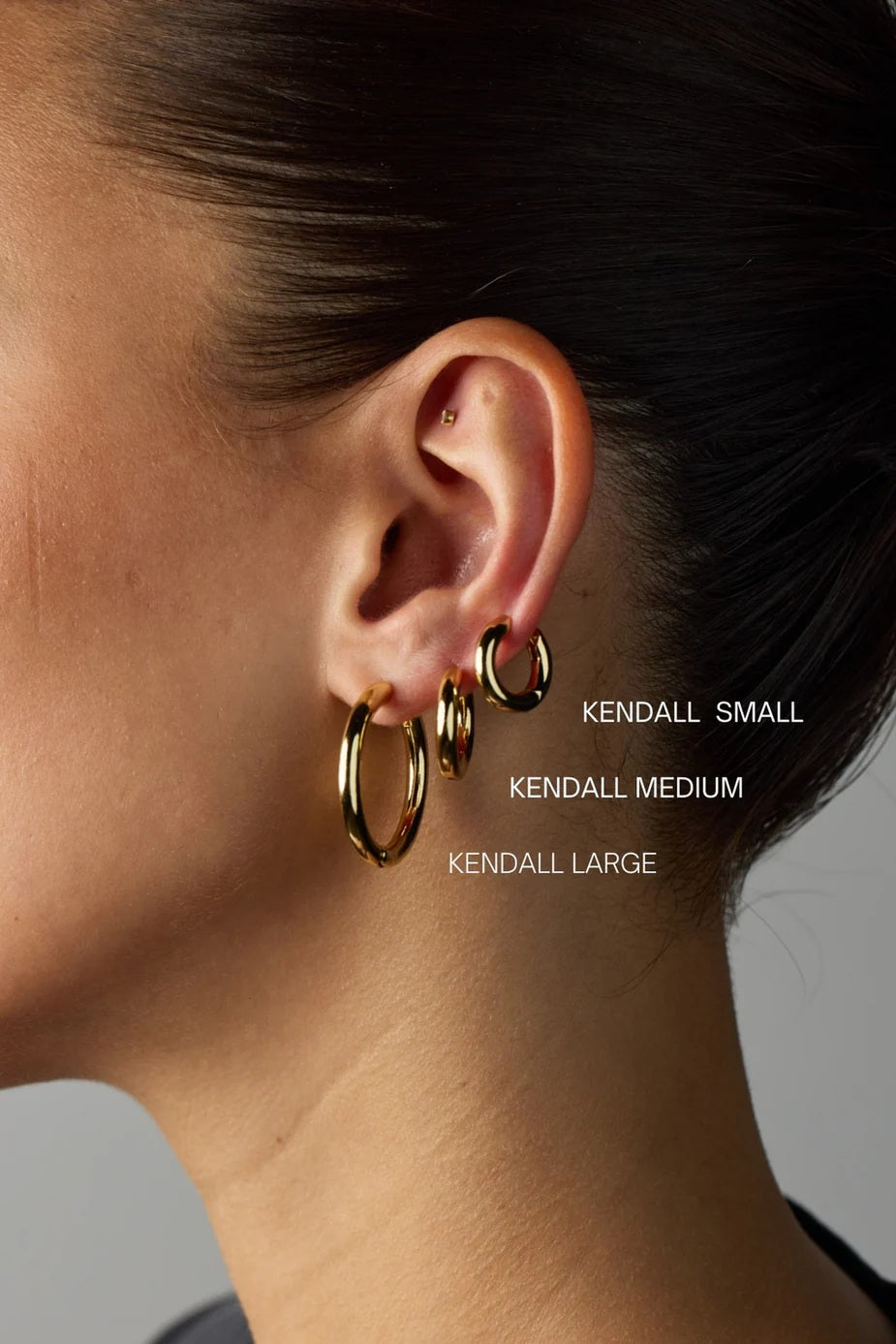 Zafino - Kendall Hoop [sz:medium Clr:silver]