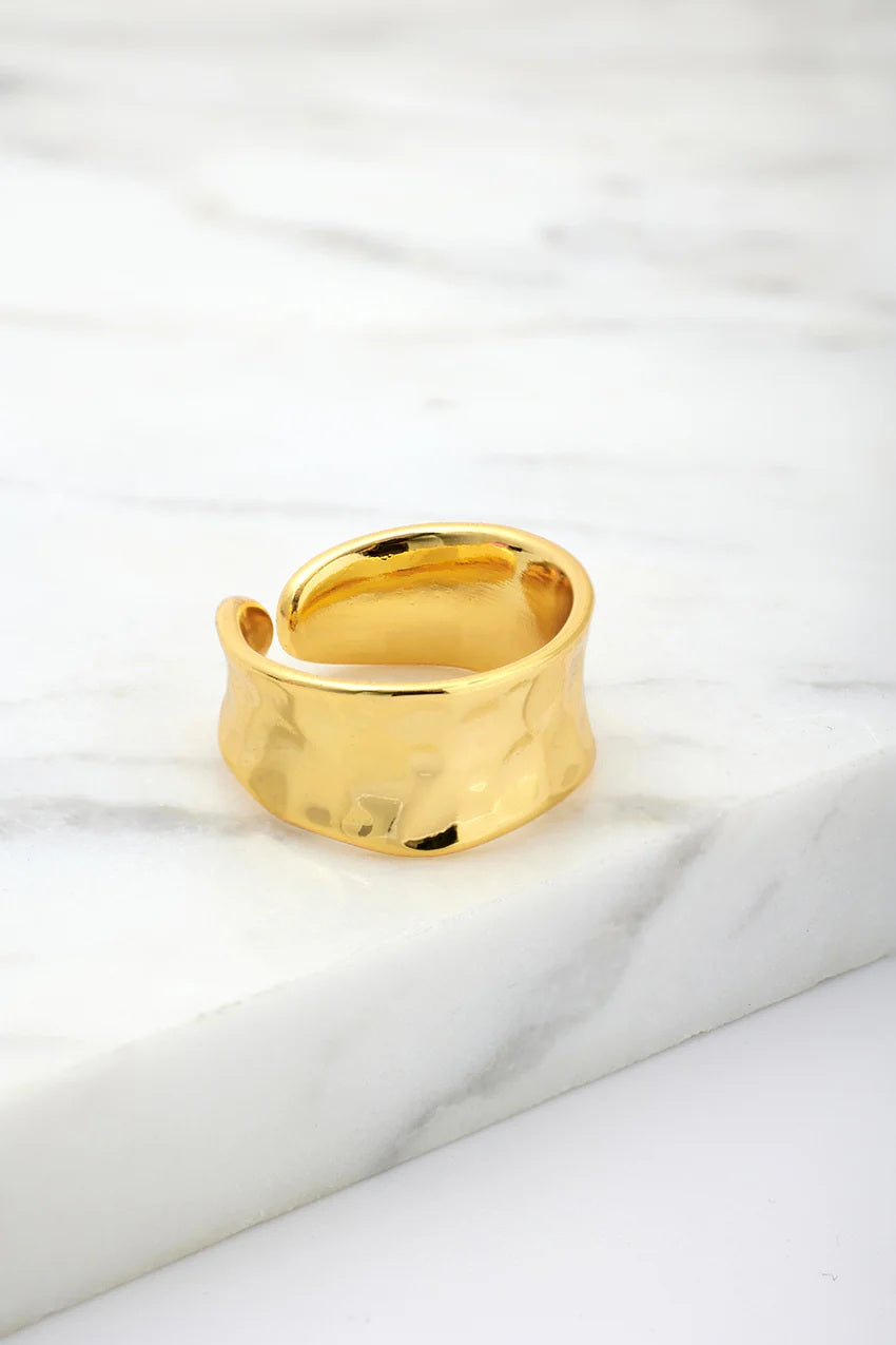 Zafino - Bianca Adjustable Ring Gold 