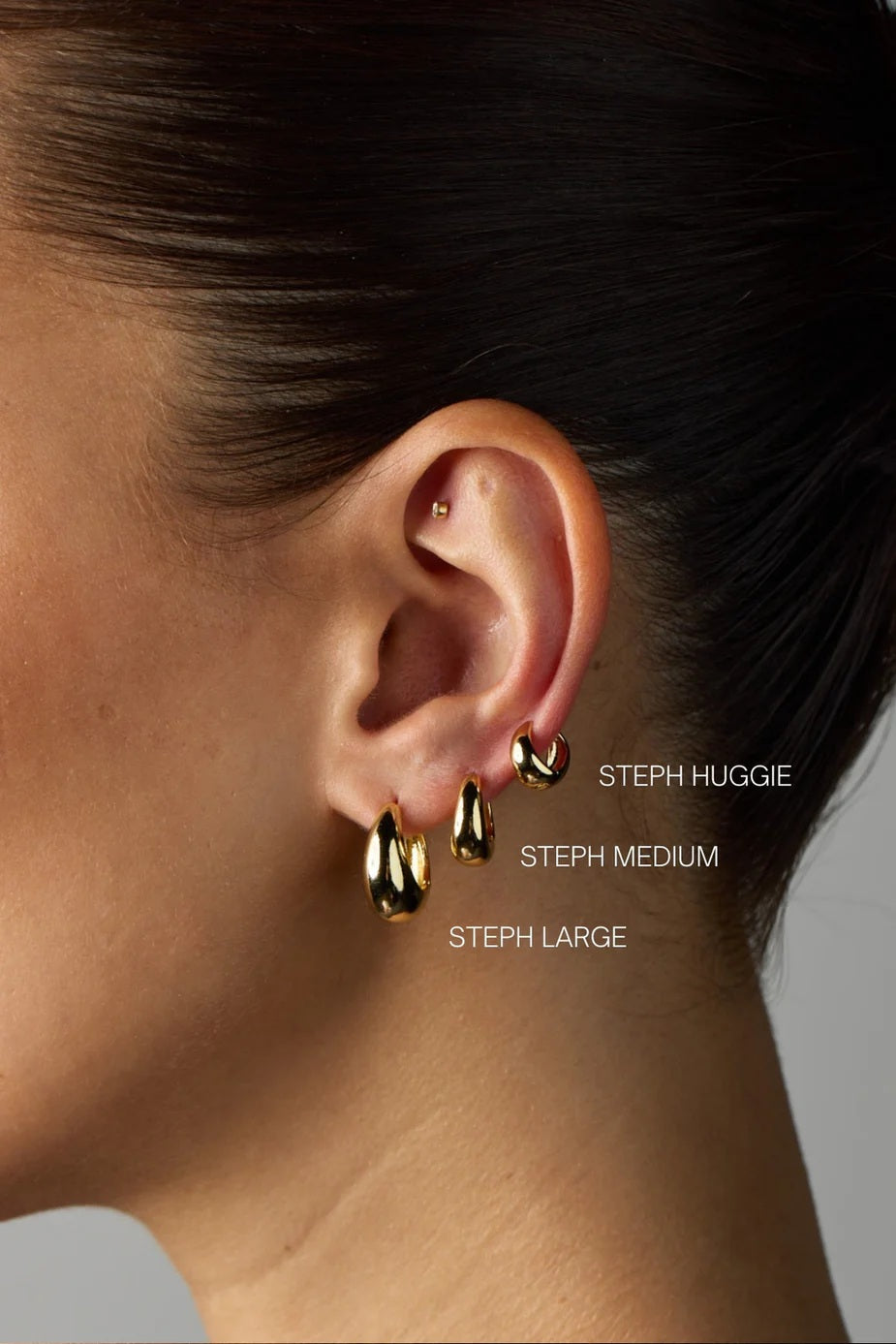Zafino - Steph Earring Large Gold