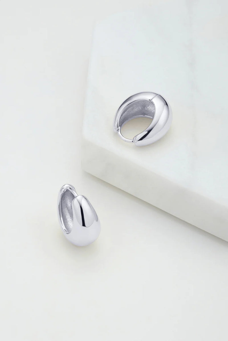 Zafino - Steph Hoop Silver Large 
