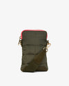 Elms And King - Baker Phone Bag Khaki [sz:one Size Clr:khaki]