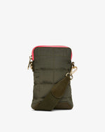 Elms And King - Baker Phone Bag Khaki [sz:one Size Clr:khaki]