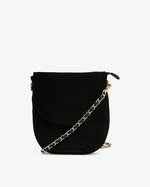 Am Phoebe Pouch Black Suede