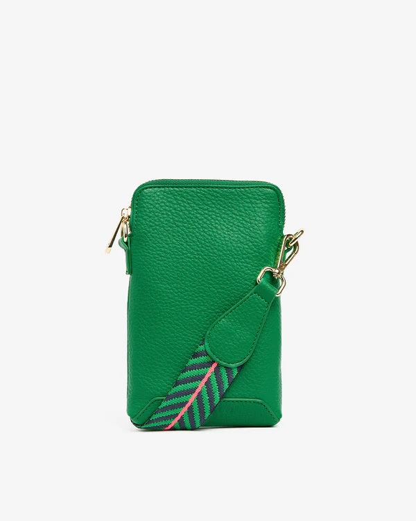 Elms And King - Sullivan Phone Bag Green [sz:one Size]