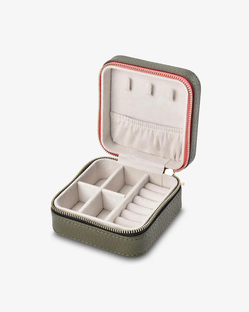 Elms & King Jewellery Case - Khaki