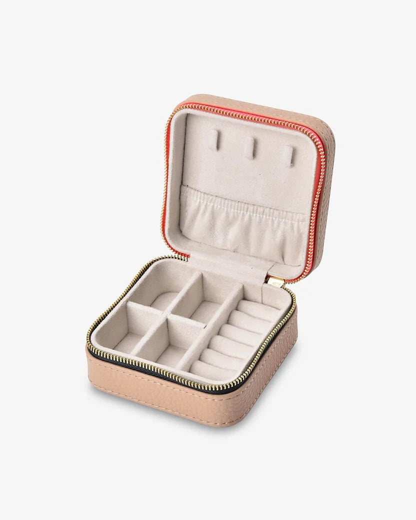 Elms & King Jewellery Case - Neutral Pebble