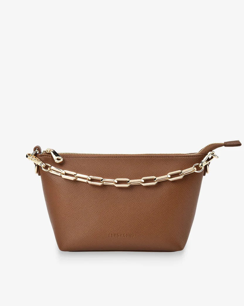 Elms And King - Leyton Crossbody Tan Saffino