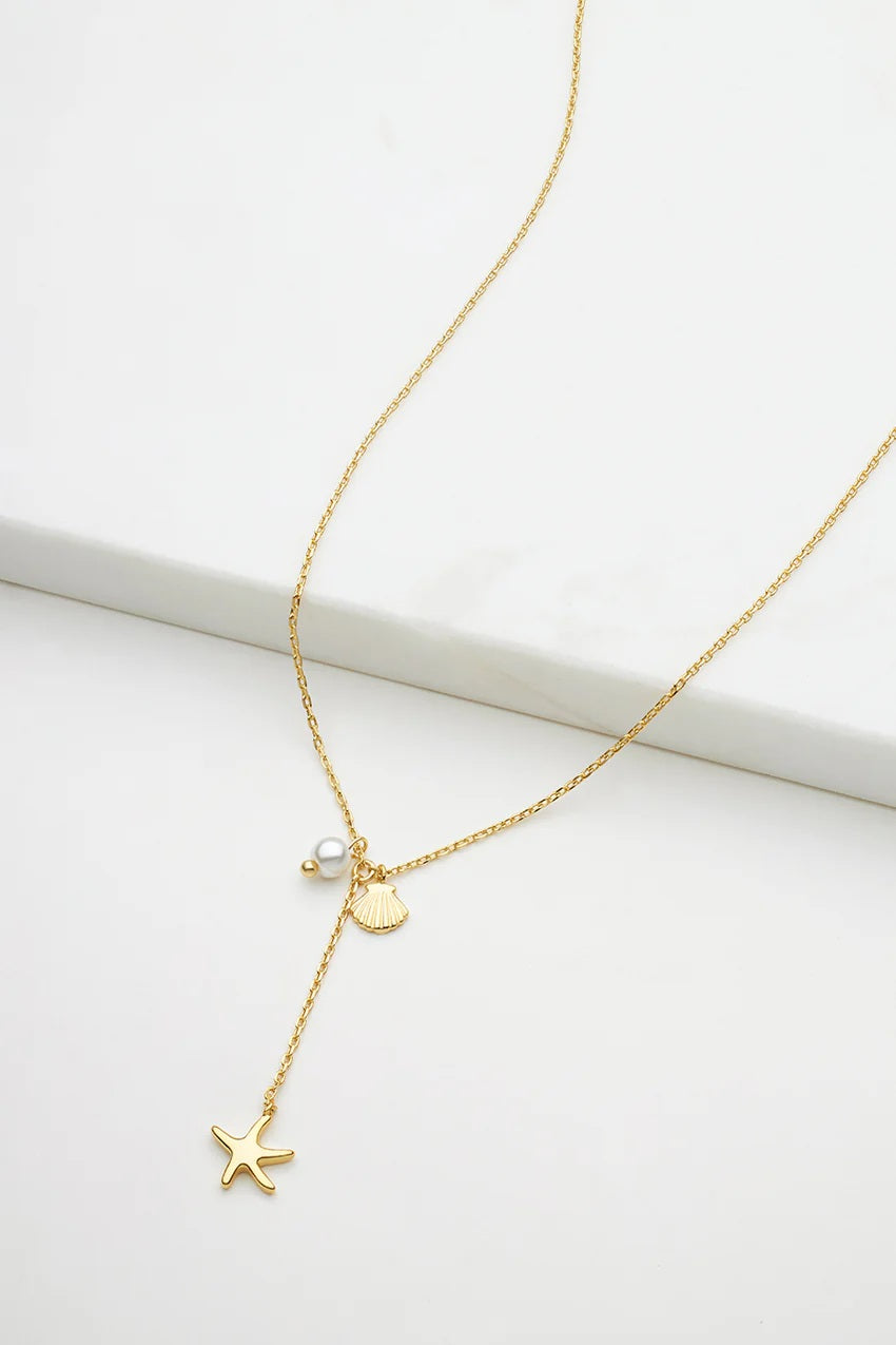 Zafino - Starfish Mini Necklace Gold 