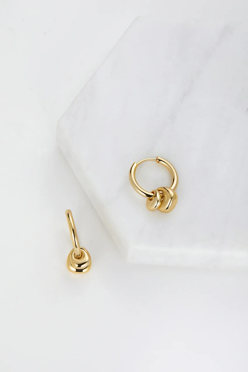 Zafino - Sadie Earring Large Gold 