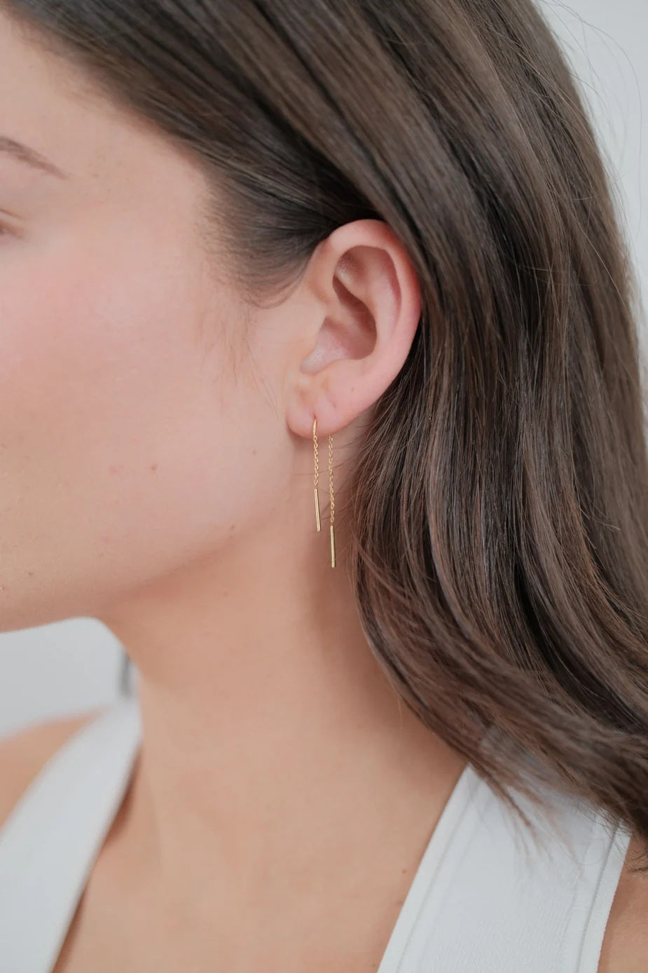 Zafino - Ivy Thread Earring Gold