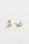 Zafino - Mia Huggie Gold/silver Earring