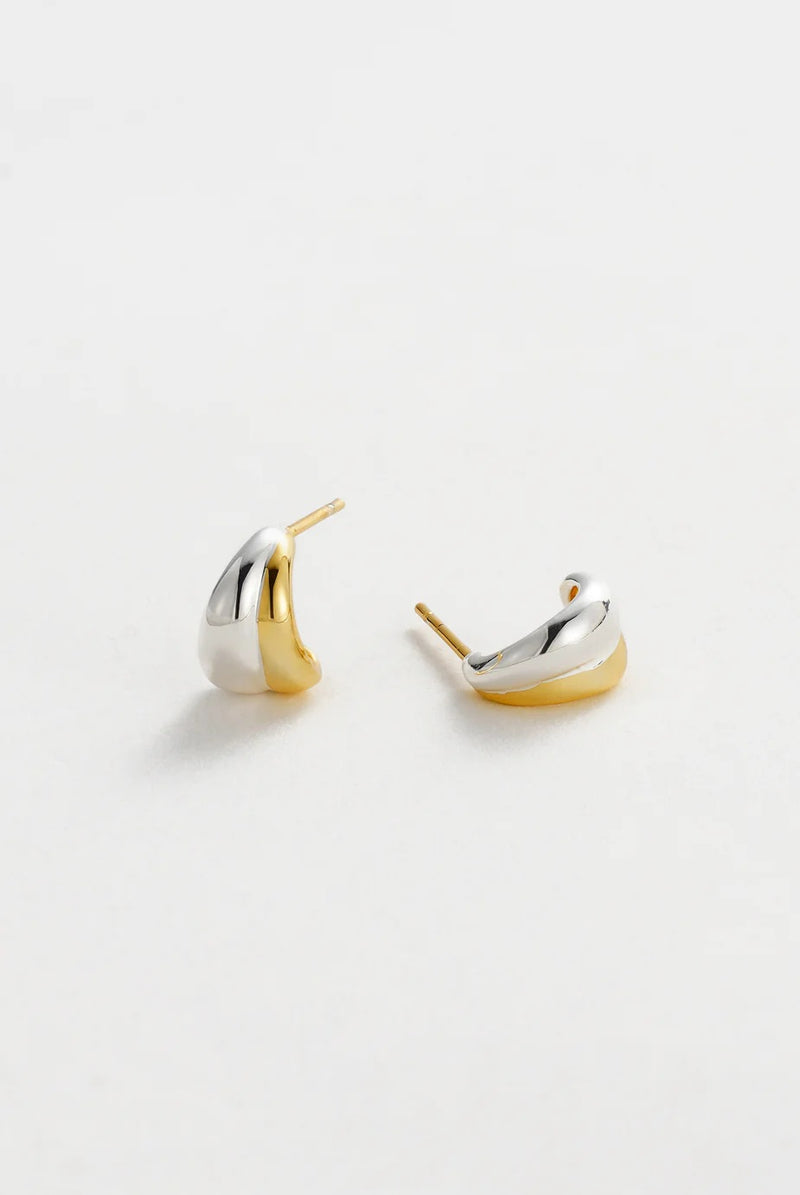 Zafino - Mia Huggie Gold/silver Earring