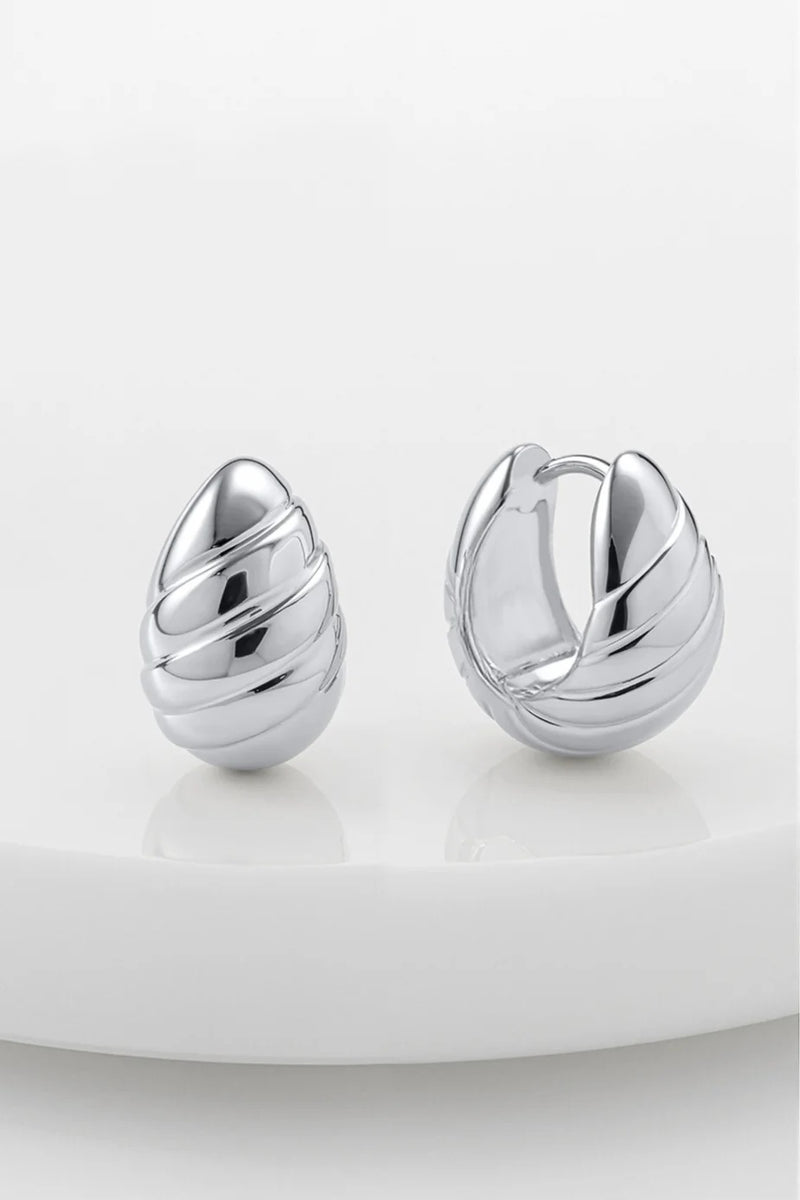 Zafino - Bronte Hoop Silver