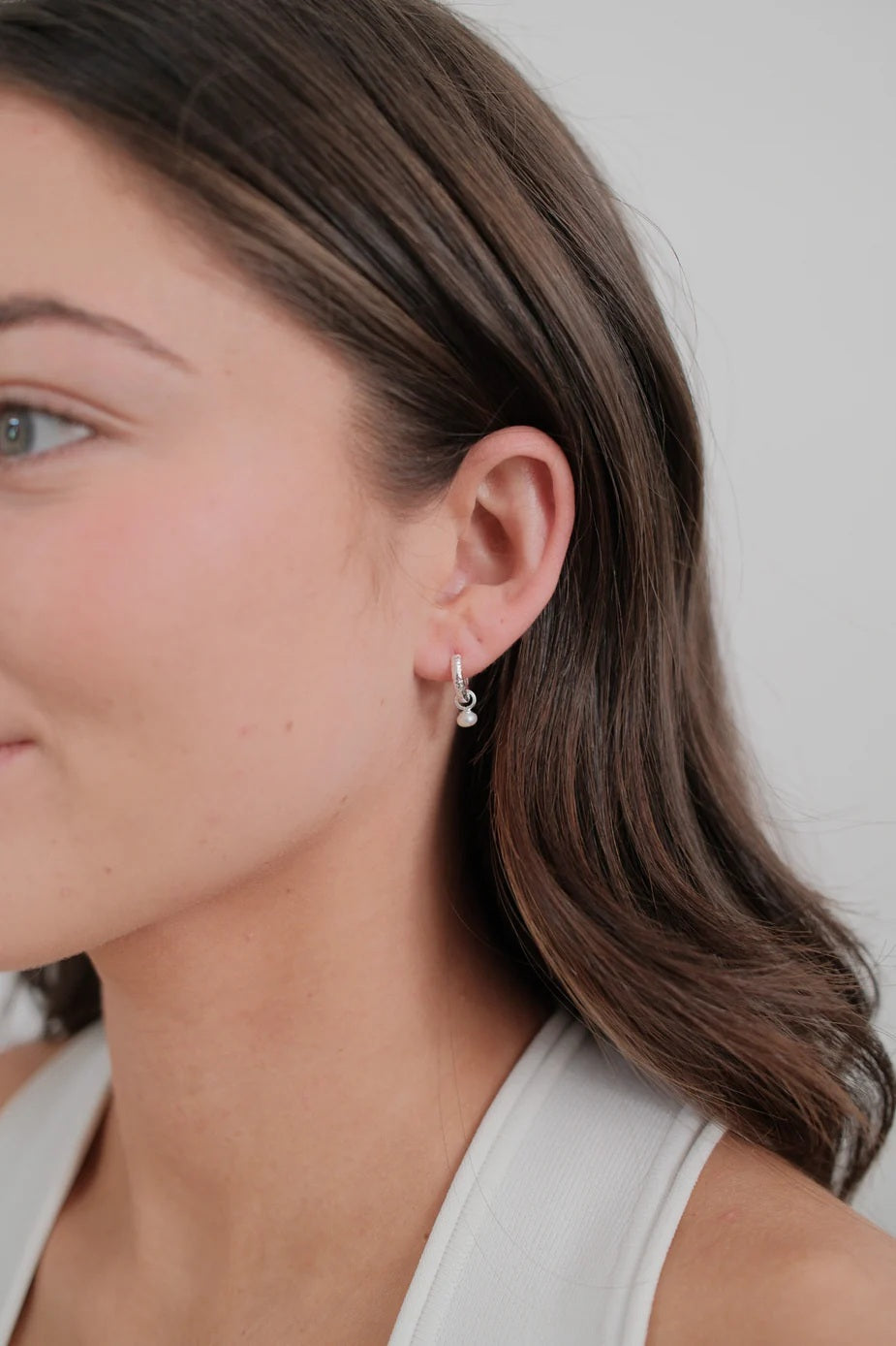 Zafino - Emery Earring Pearl/silver