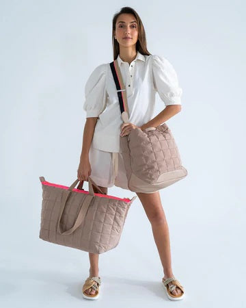 Elms And King 0 Santa Monica Tote Taupe