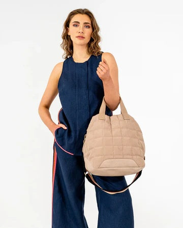 Elms And King 0 Santa Monica Tote Taupe