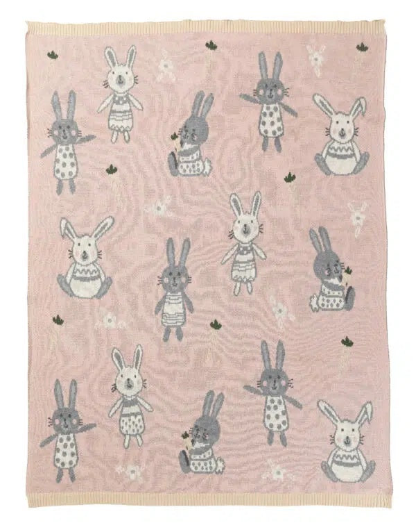 Indus Baby Blanket Bella Bunny