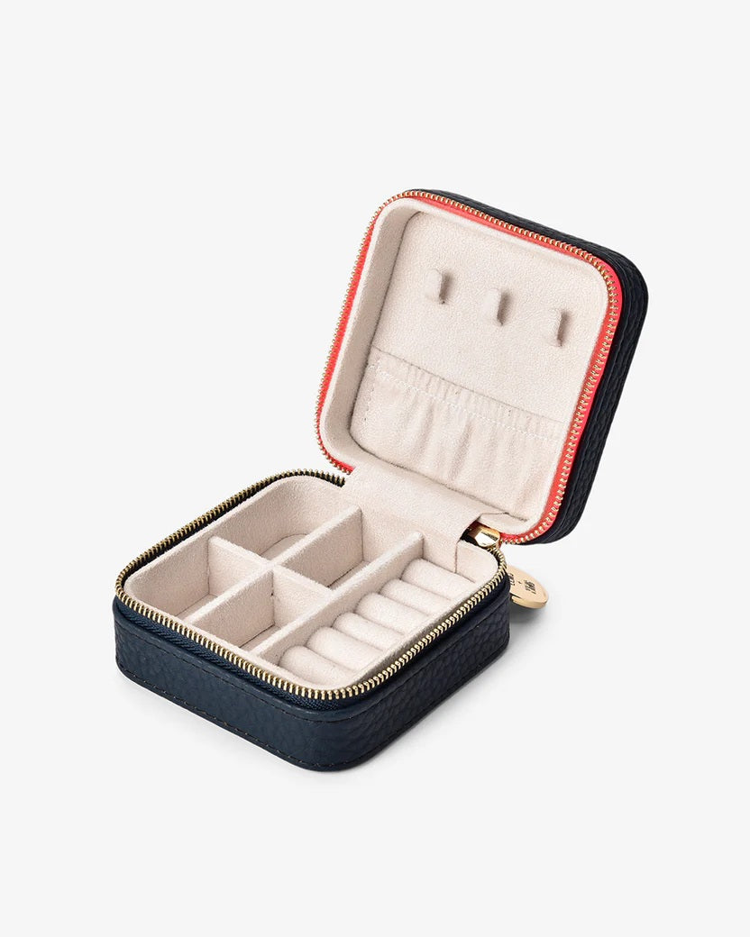 Elms & King Jewellery Case - Navy