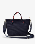 Elms And King - Michigan Tote Navy Neo Plait