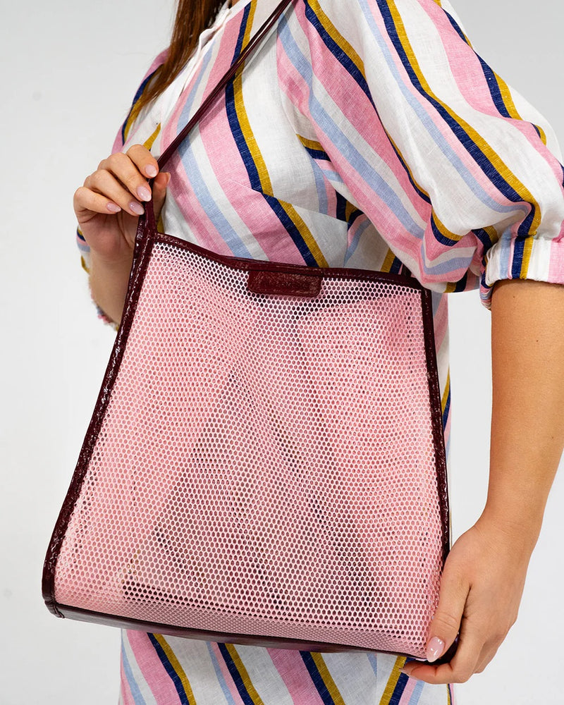 Elms And King - Zanzibar Bag Blush Mesh