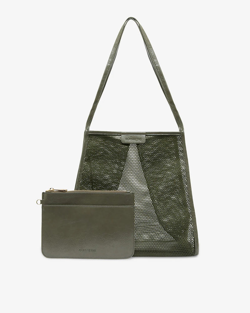 Elms And King - Zanzibar Bag Khaki Mesh