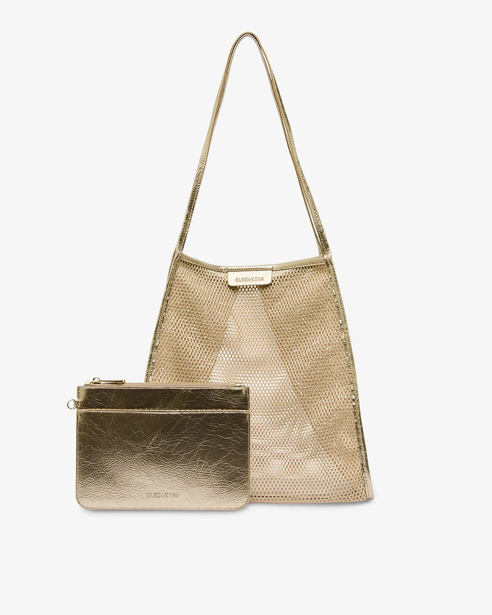 Elms And King - Zanzibar Bag Taupe Mesh