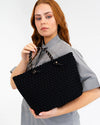 Elms And King - Michigan Tote Black Neo Plait