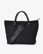 Elms And King - Michigan Tote Black Neo Plait