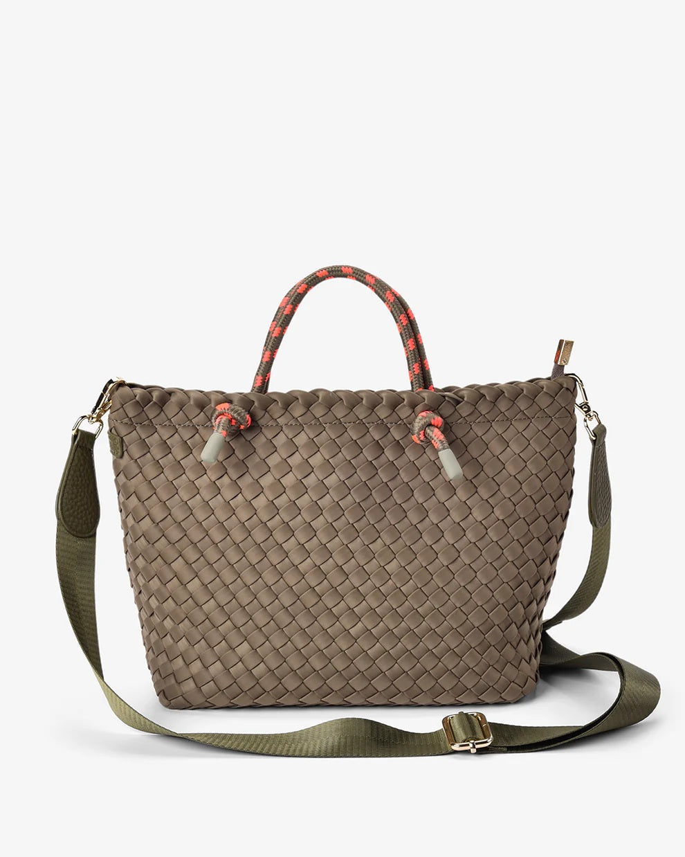 Elms And King - Michigan Tote Khaki Neo Plait